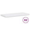 daybed med udtræk og skuffer 90x190 cm velour lysegrå