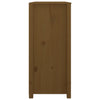 kommode 100x40x90 cm massivt fyrretræ gyldenbrun