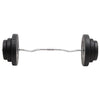 curl-vægtstang med skiver 60 kg