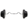 curl-vægtstang med skiver 60 kg