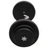 curl-vægtstang med skiver 60 kg