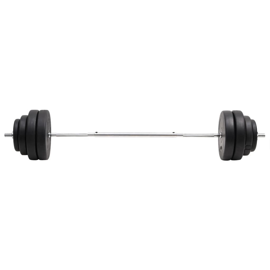 vægtstang med skiver 60 kg