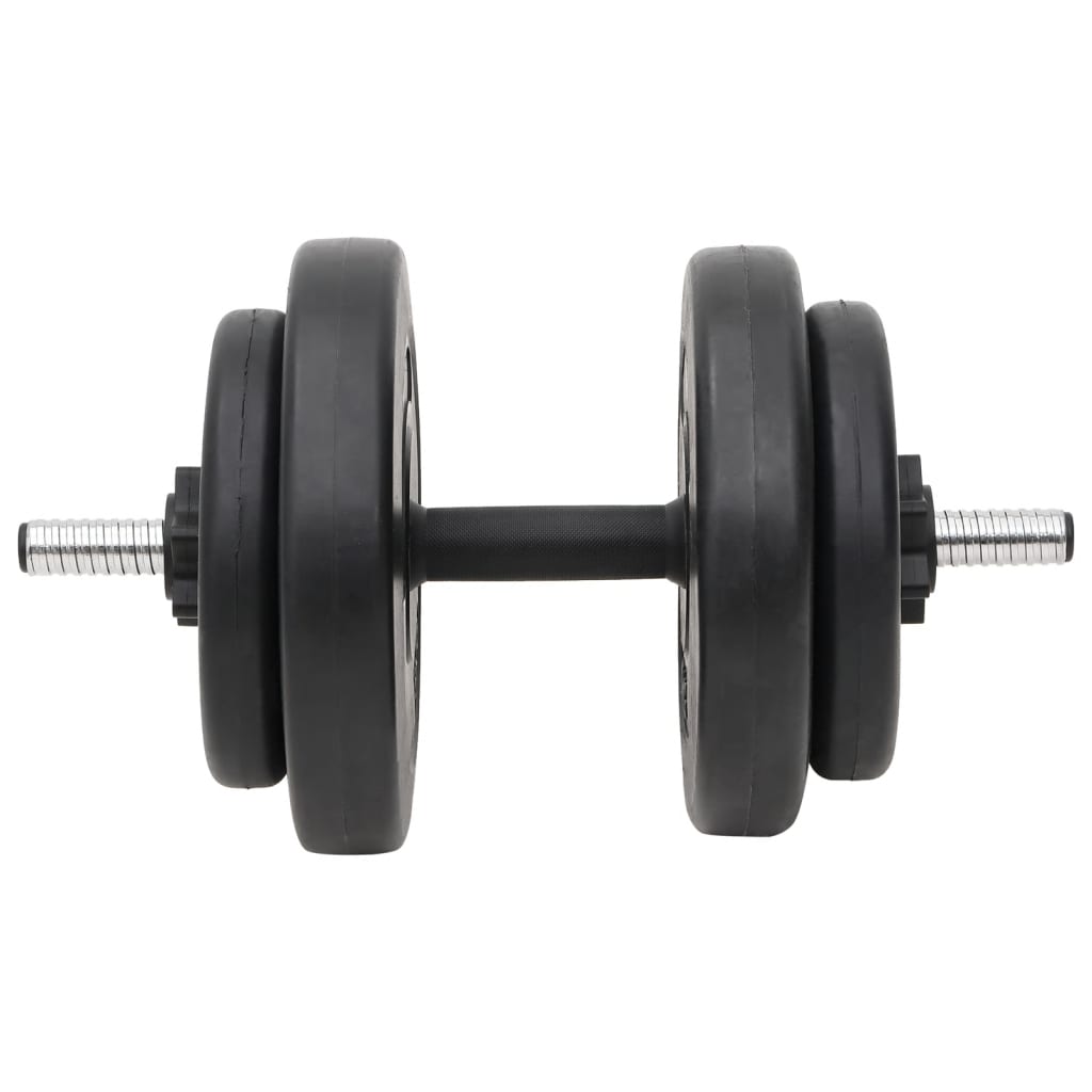 curl-vægtstang og håndvægt med skiver 60 kg