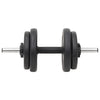 curl-vægtstang og håndvægt med skiver 60 kg