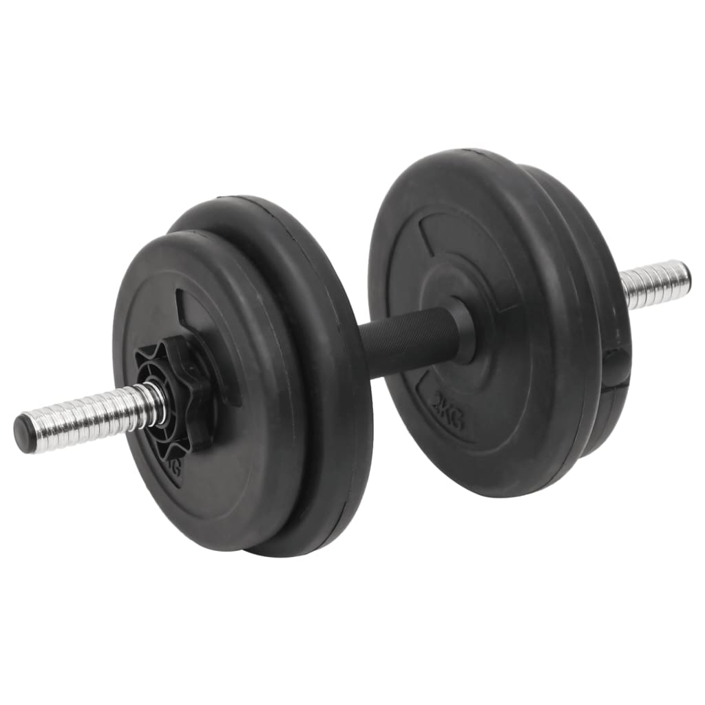 curl-vægtstang og håndvægt med skiver 60 kg