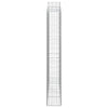 buede gabionkurve 2 stk. 200x30x200/220 cm galvaniseret jern