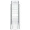 buede gabionkurve 20 stk. 200x50x140/160 cm galvaniseret jern