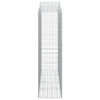 buede gabionkurve 10 stk. 200x50x180/200 cm galvaniseret jern
