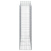 buede gabionkurve 11 stk. 200x50x180/200 cm galvaniseret jern