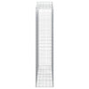 buede gabionkurve 10 stk. 200x50x220/240 cm galvaniseret jern