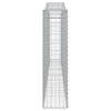 buede gabionkurve 10 stk. 400x30x120/140 cm galvaniseret jern