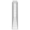 buede gabionkurve 10 stk. 400x30x140/160 cm galvaniseret jern