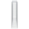 buede gabionkurve 10 stk. 400x50x220/240 cm galvaniseret jern