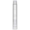 buede gabionkurve 10 stk. 200x50x180/200 cm galvaniseret jern