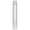 buede gabionkurve 14 stk. 200x50x180/200 cm galvaniseret jern