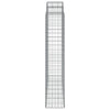 buede gabionkurve 11 stk. 200x50x200/220 cm galvaniseret jern