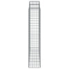 buede gabionkurve 13 stk. 200x50x200/220 cm galvaniseret jern