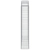 buede gabionkurve 13 stk. 200x50x220/240 cm galvaniseret jern