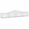 buede gabionkurve 13 stk. 300x30x40/60 cm galvaniseret jern