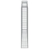 buede gabionkurve 7 stk. 300x30x180/200 cm galvaniseret jern