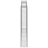 buede gabionkurve 9 stk. 300x30x180/200 cm galvaniseret jern