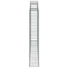 buede gabionkurve 10 stk. 300x30x180/200 cm galvaniseret jern