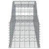buede gabionkurve 12 stk. 300x50x40/60 cm galvaniseret jern