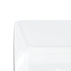håndvask 48x37x13 cm keramik rektangel hvid