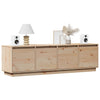 tv-bord 156x37x45 cm massivt fyrretræ