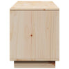 tv-bord 156x37x45 cm massivt fyrretræ