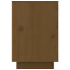 sengeborde 2 stk. 50x34x50 cm massivt fyrretræ gyldenbrun