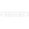 tv-skab med LED-lys 230x36,5x40 cm hvid