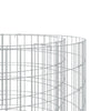 gabion-bålkurv Ø 50 cm galvaniseret jern