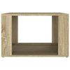 sengebord 57x55x36 cm konstrueret træ sonoma-eg