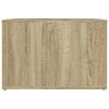 sengebord 57x55x36 cm konstrueret træ sonoma-eg