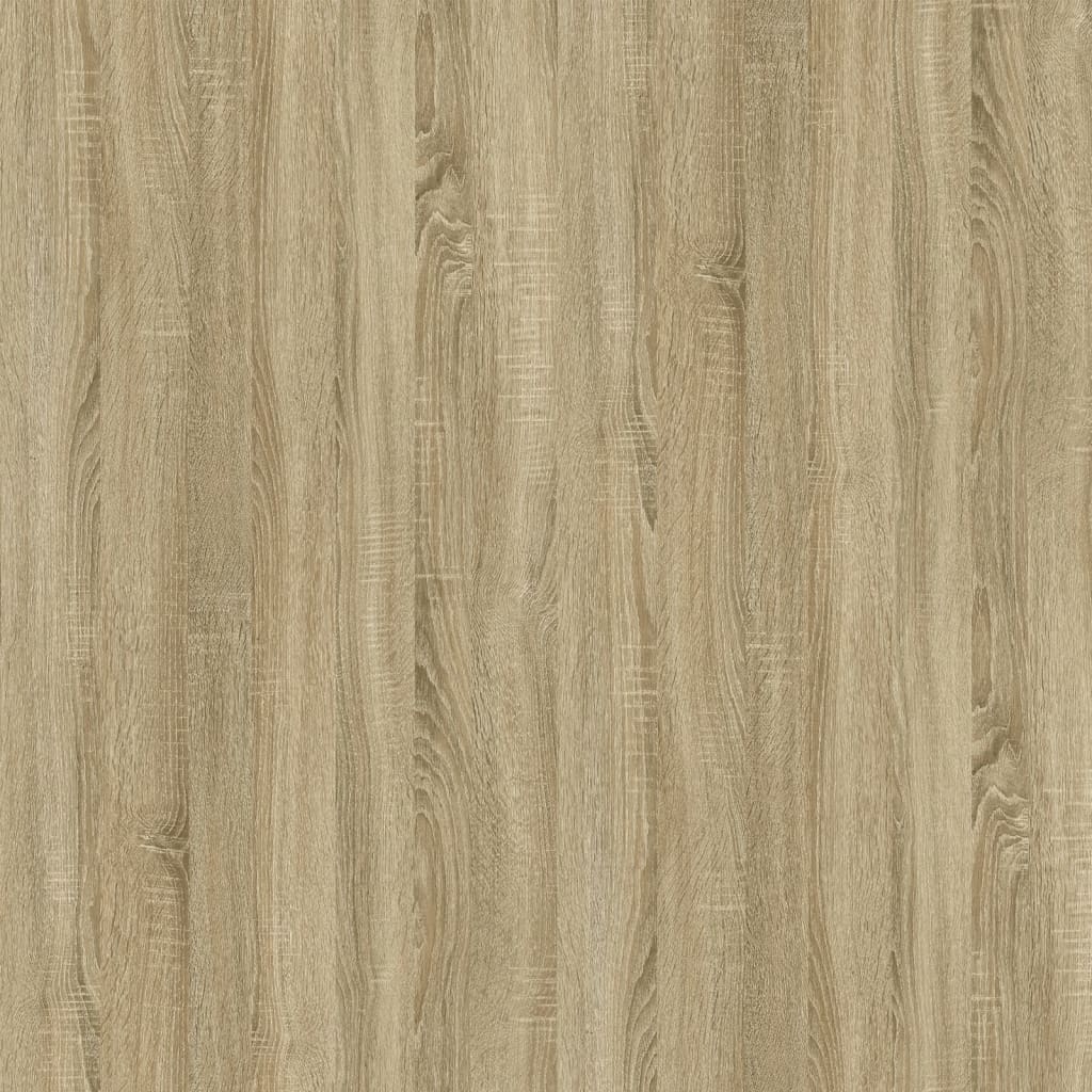 sengebord 57x55x36 cm konstrueret træ sonoma-eg