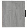 væghængt tv-skab 57x34,5x40 cm grå sonoma-eg
