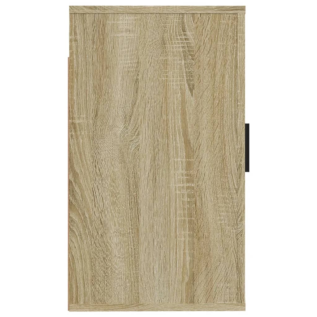 væghængt tv-skab 40x34,5x60 cm sonoma-eg