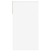 konsolbord 100x39x75 cm konstrueret træ hvid