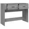 konsolbord 100x39x75 cm konstrueret træ Grå sonoma-eg