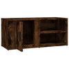 tv-skabe 2 stk. 80x31,5x36 cm konstrueret træ røget egetræ