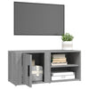 tv-skabe 2 stk. 80x31,5x36 cm konstrueret træ grå sonoma-eg