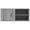 tv-skabe 2 stk. 80x31,5x36 cm konstrueret træ grå sonoma-eg