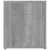 tv-skabe 2 stk. 80x31,5x36 cm konstrueret træ grå sonoma-eg