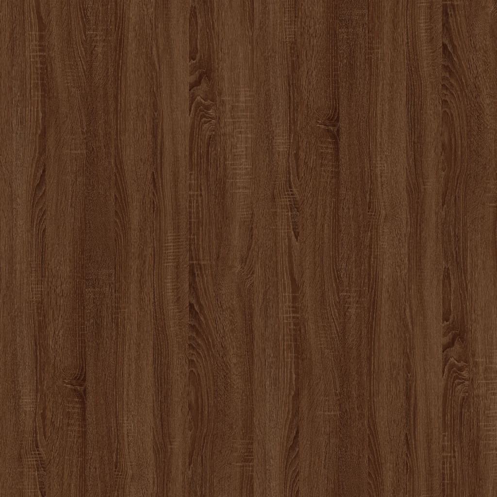 ovnskab "Riga" brun eg 60x46x81,5 cm konstrueret træ