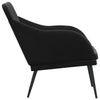 bænk 110x76x80 cm velour sort