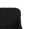 bænk 110x76x80 cm velour sort