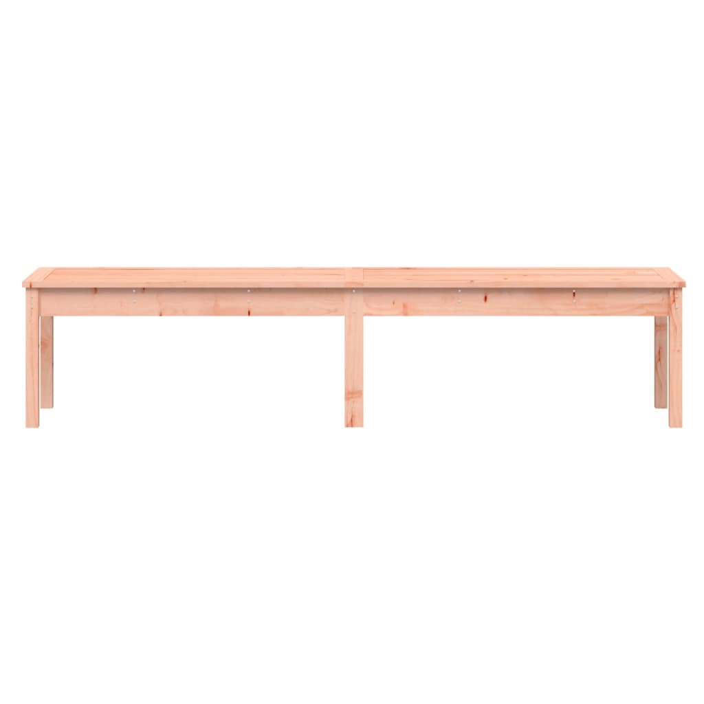 2-personers havebænk 203,5x44x45 cm massivt douglasgran
