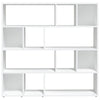 bogreol/rumdeler 105x24x102 cm hvid