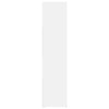 bogreol/rumdeler 105x24x102 cm hvid